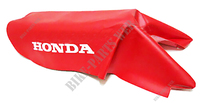 Red seat cover Honda XL600RM